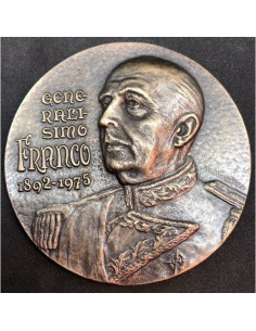 Francisco Franco Medaillon