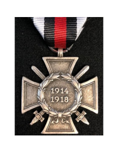 Hindenburg cross medal silver