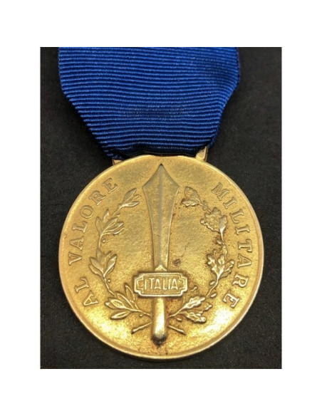 Italiaanse Sociale Republiek militaire moed medaille goud