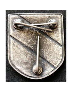 National colors metal helmet badge 2