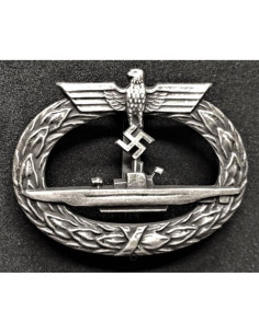U-boot badge silver