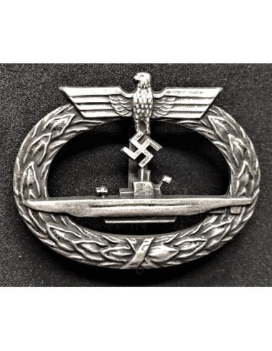 U-boot badge zilver