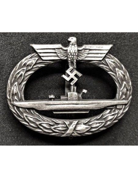 U-boot badge silver