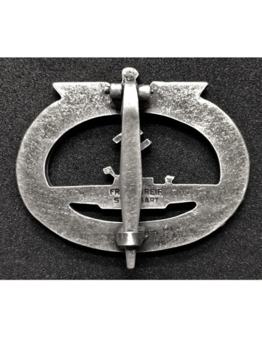 U-boot badge silver