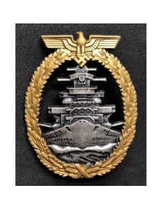 Kriegsmarine fleet badge 