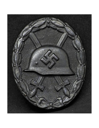 Wehrmacht wounded in combat badge black