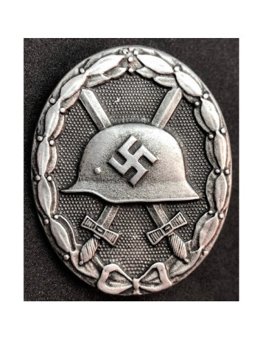 Wehrmacht verwonding badge zilver