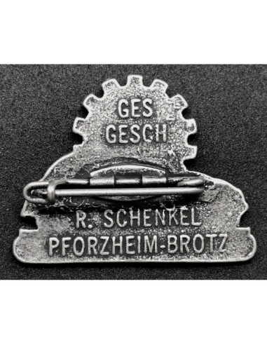 Volkswagen badge zilver