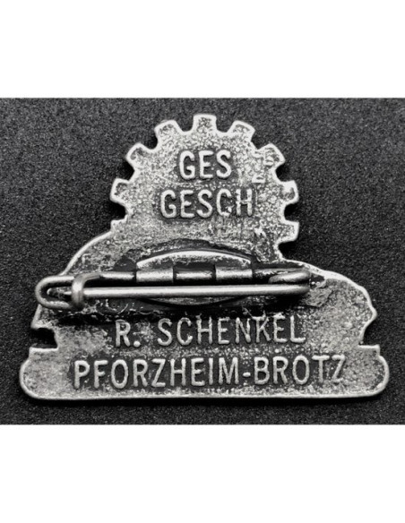 Volkswagen badge zilver