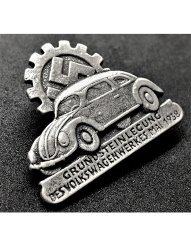 Volkswagen badge zilver