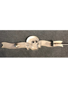 SS slogan badge bronze 2