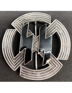 SS bekwaamheid badge zilver