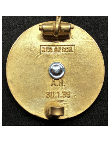 Gouden nazi partij badge