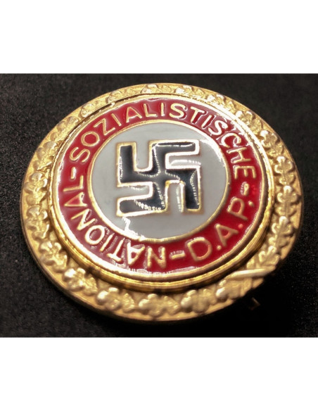 Golden nazi party badge