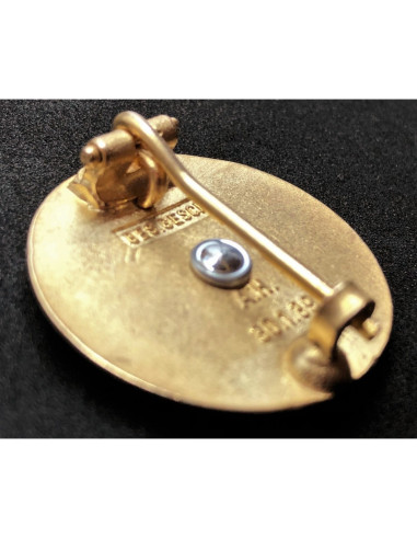 Golden nazi party badge
