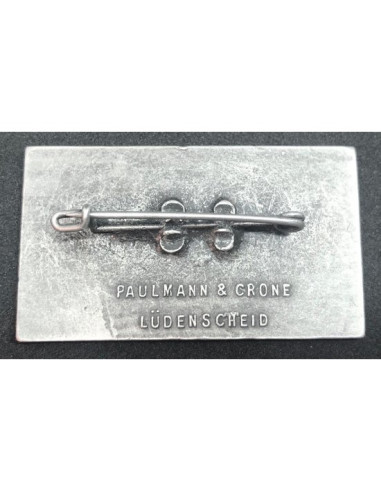 badge homme politique allemand