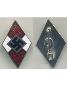 Hitlerjugend badge rood