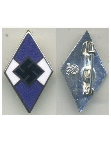 Hitlerjugend badge blauw