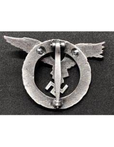 Luftwaffe piloot badge rond 2
