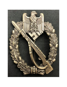 Infanterie aanvals badge brons