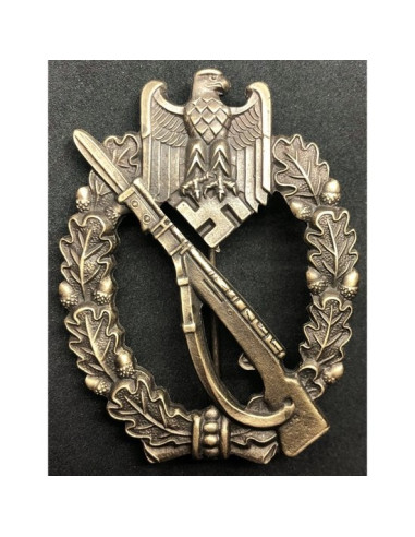 Infanterie aanvals badge brons