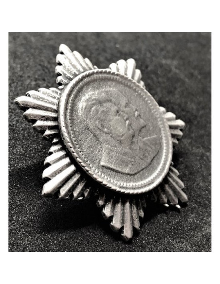 Stalin and Lenin propaganda pin