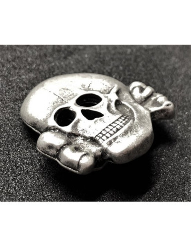 Totenkopf pet badge