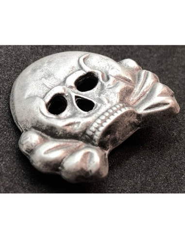 Totenkopf pet badge type 3