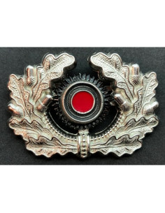  Oak leaves wreath cap badge 