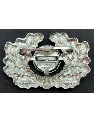  Eikenbladeren krans met kokarde pet badge