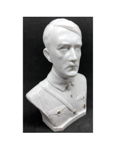 Adolf Hitler hoofd met borst buste wit 2