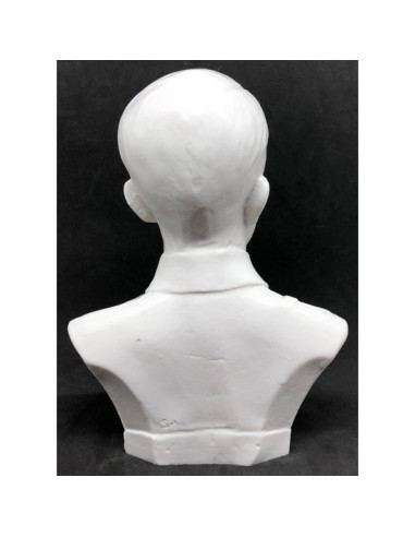 Adolf Hitler head en chest bust white