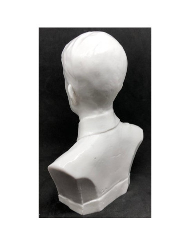 Adolf Hitler head en chest bust white