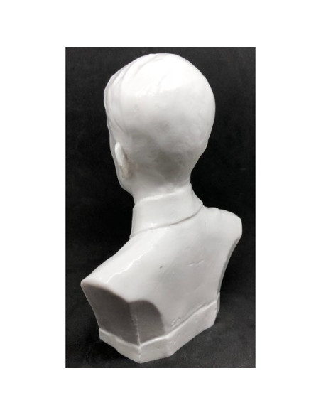 Adolf Hitler head en chest bust white