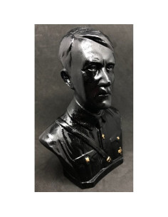 Adolf Hitler tête avec le buste du sein noir 2