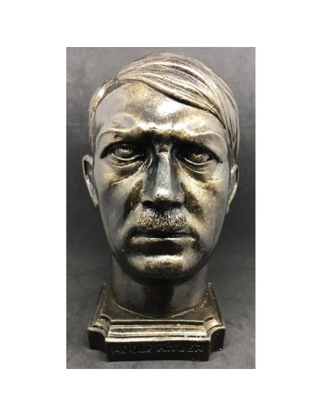 Adolf Hitler head statue bronze