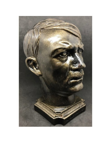 Adolf Hitler head statue bronze