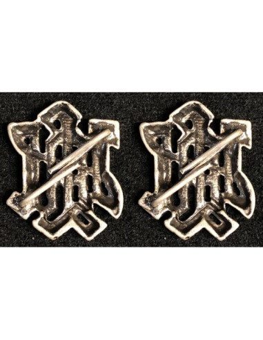 SS Liebstandarte Hitler argent insignes