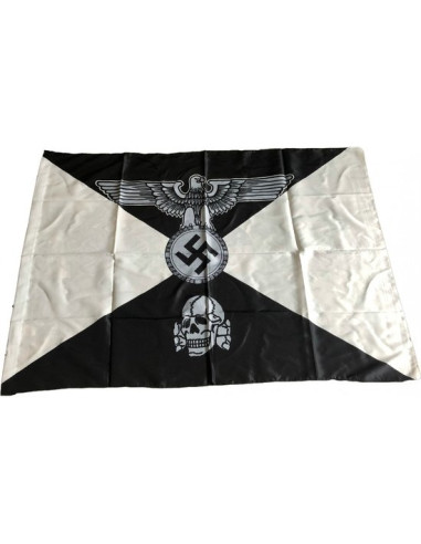 Waffen SS totenkopf flag polyester