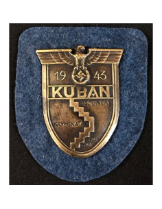 Kuban 1943 schild goud