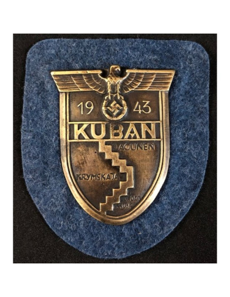 Kuban 1943 schild goud