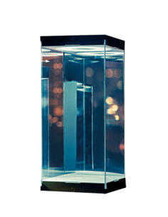 Verlichte vitrine
