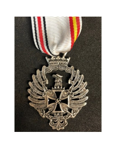 Blue division medal