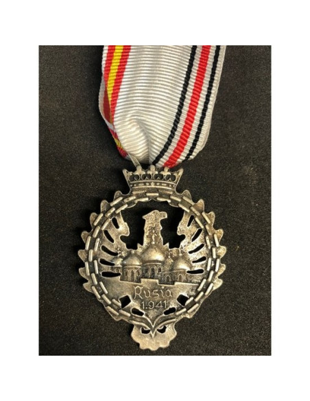 Blauwe divisie medaille