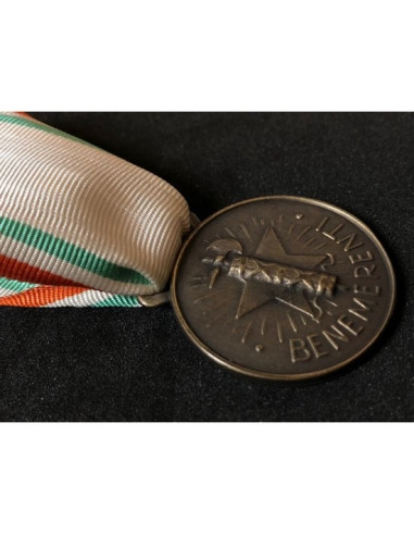 Italian red cross medal bronse