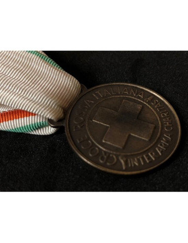 médaille de bronze de la Croix-Rouge italienne