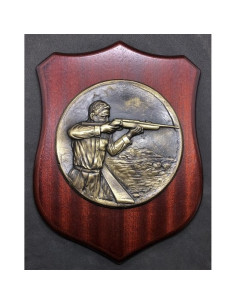 Muurschild scherpschutter