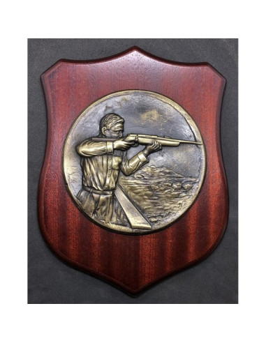 Muurschild scherpschutter