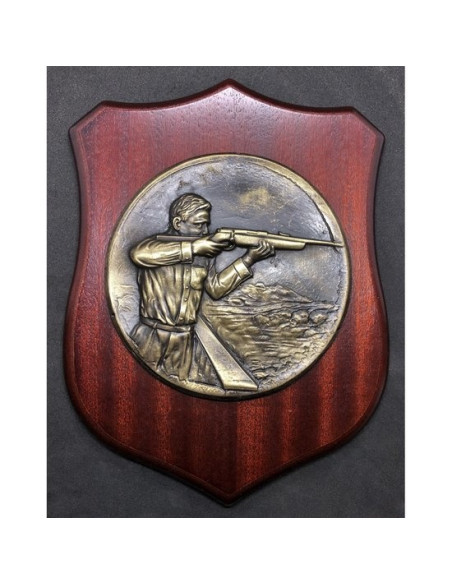 Muurschild scherpschutter