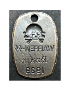 Waffen SS Berlin 1939 ID tag 2